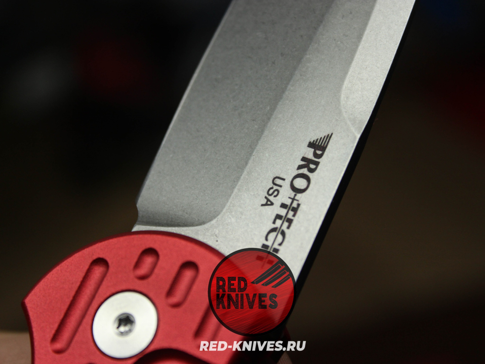 Нож Pro-Tech TR-4.3 - красная рукоять RK/Н112
