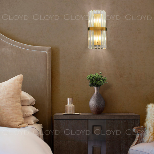 Бра Cloyd MILLOM-A W2 / выс. 32 см - латунь (арт.20150)