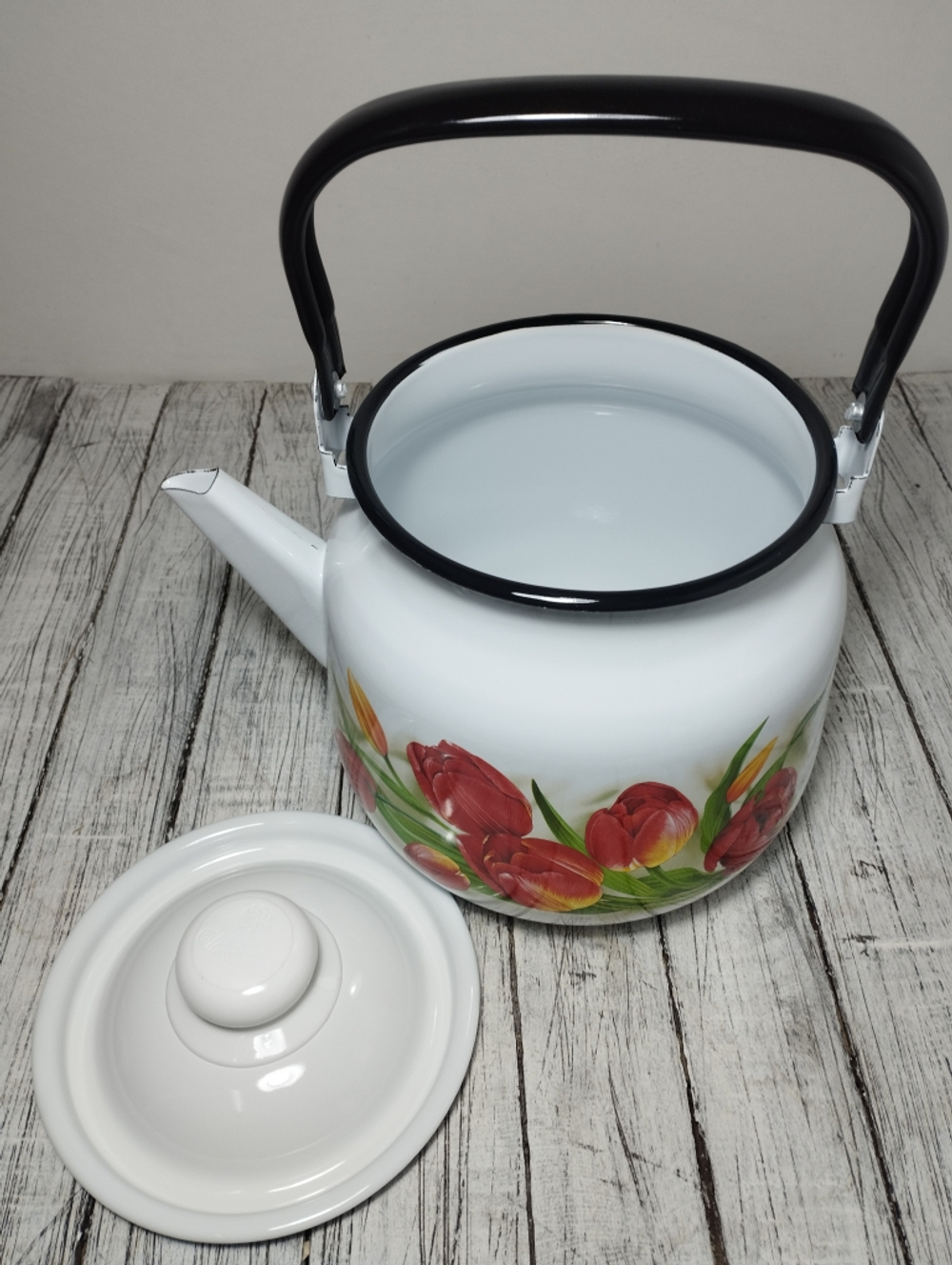 Чайник 3,5 л Декор 2713/4 Тюльпаны