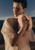 Сумка Polene Béri EDITION TEXTURED CHALK