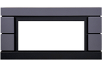 Каминокомплект Modern 42 SFT (Разборный) - Серый графит с очагом Vision 42 LED