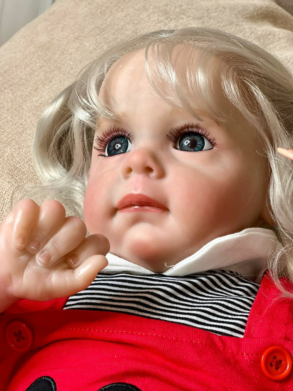 Кукла Реборн мягконабивная 60см в пакете (FA-232)