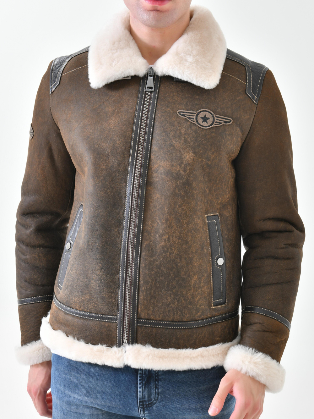 Дубленка мужская