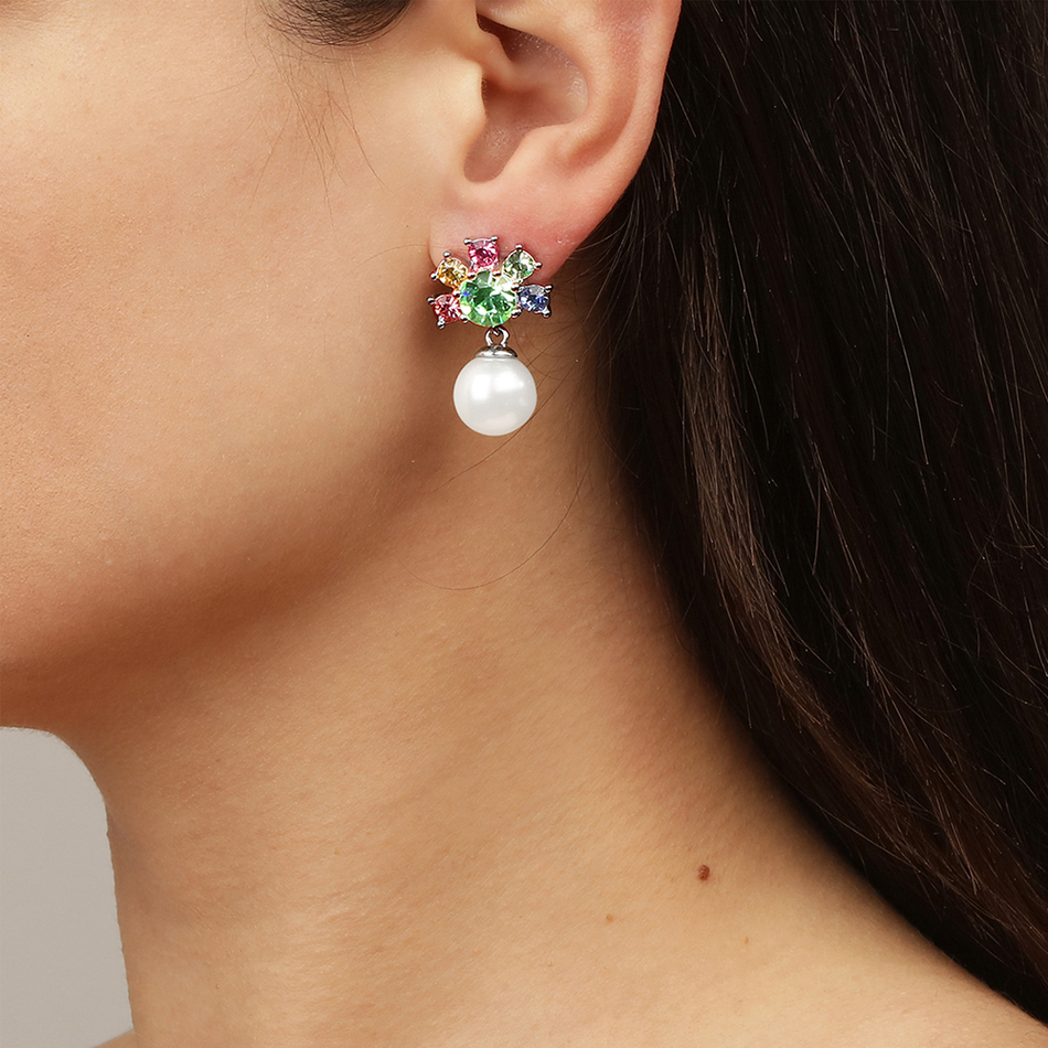 Серьги Dyrberg Kern VERONICA SS PASTEL MULTI 440003