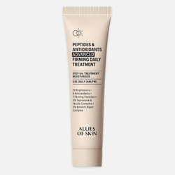 ALLIES OF SKIN Peptides & Antioxidants Advanced Firming Daily Treatment Усиленный укрепляющий пептидный крем с антиоксидантами, 12 мл