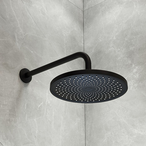 Верхняя лейка для душа IDDIS Optima Home черная