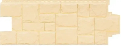 Панель фасадная GL Крупный камень Classic цвет Бежевый 0.982*383мм 0.376м2 6 уп-60шт