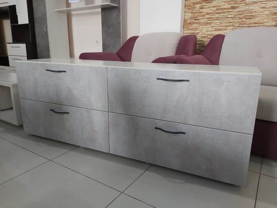 анкор белый / цемент светлый реальное фото