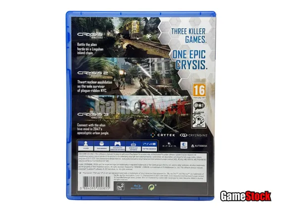 PS4 Crysis Remastered Trilogy (Б/У, Русские субтитры, CUSA-29042)