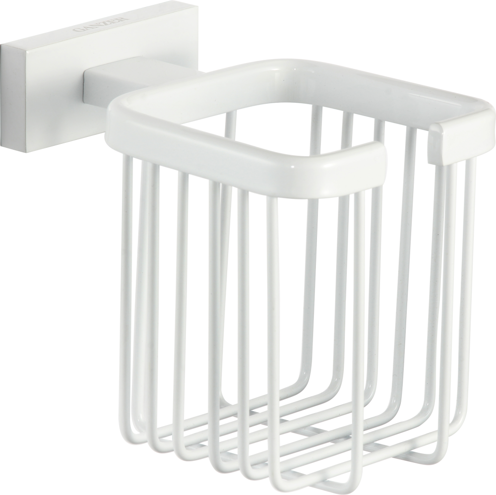 88038-F Держатель для освежителя (БЕЛЫЙ) GANZER (20/1шт)