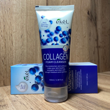 Пенка для умывания Ekel Collagen Foam Cleanser с коллагеном 100 мл