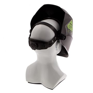 Щиток защитный лицевой (маска сварщика) с автозатемнением Ф5, коробка Сибртех 89177