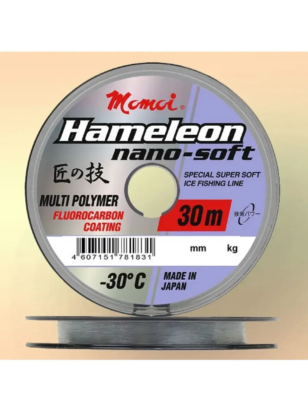 Леска Nano-Soft Winter 30м прозрачная