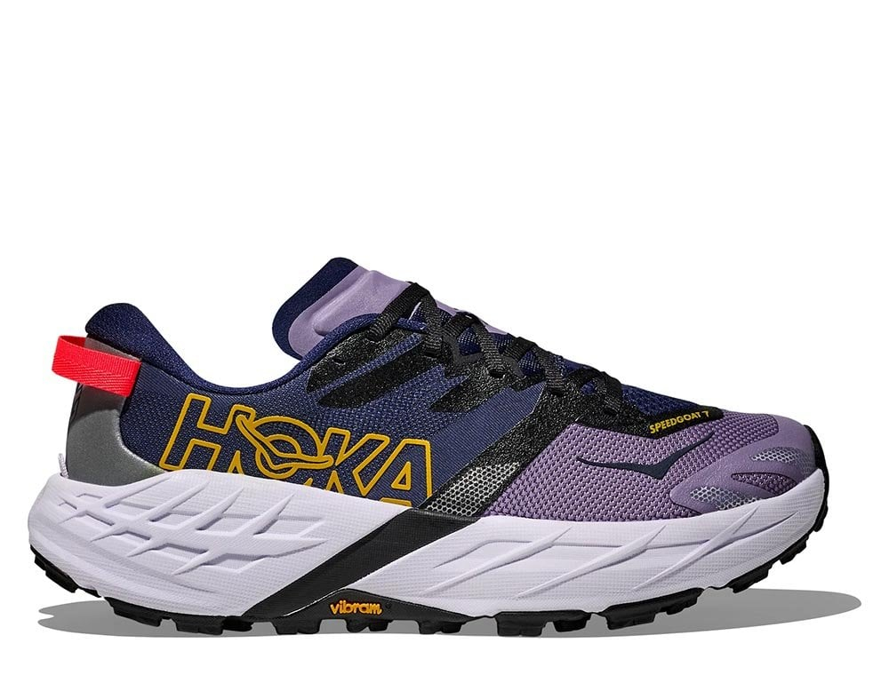 Женские кроссовки для бега Hoka Speedgoat 7 W Голубо-лиловые