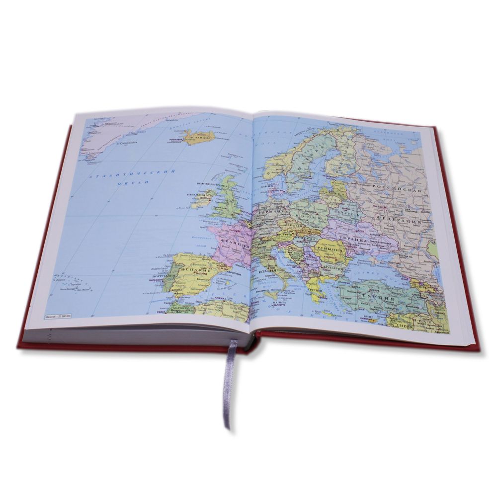 Ежедневник Lediberg Nebraska белый блок Красный