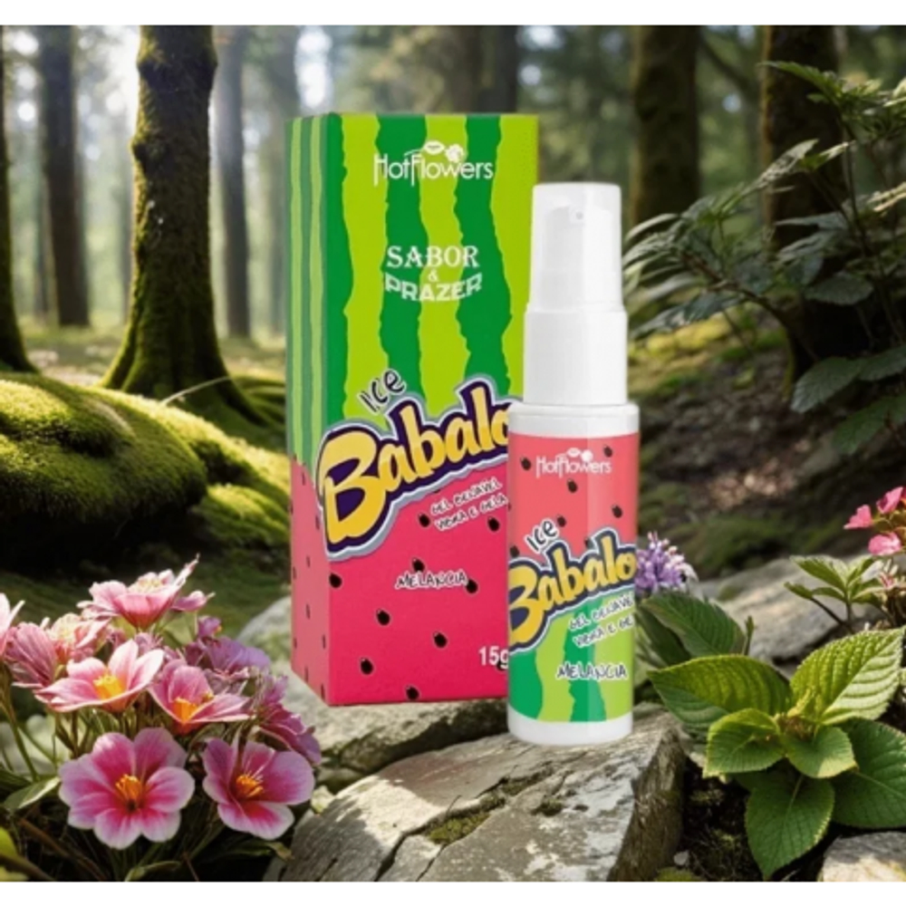 Оральный гель ICE BABALOO со вкусом арбуза и эффектом холодка (15 гр.)