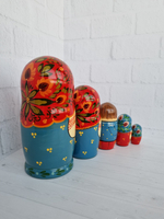 Матрешка "с курочкой" традиция 5мест