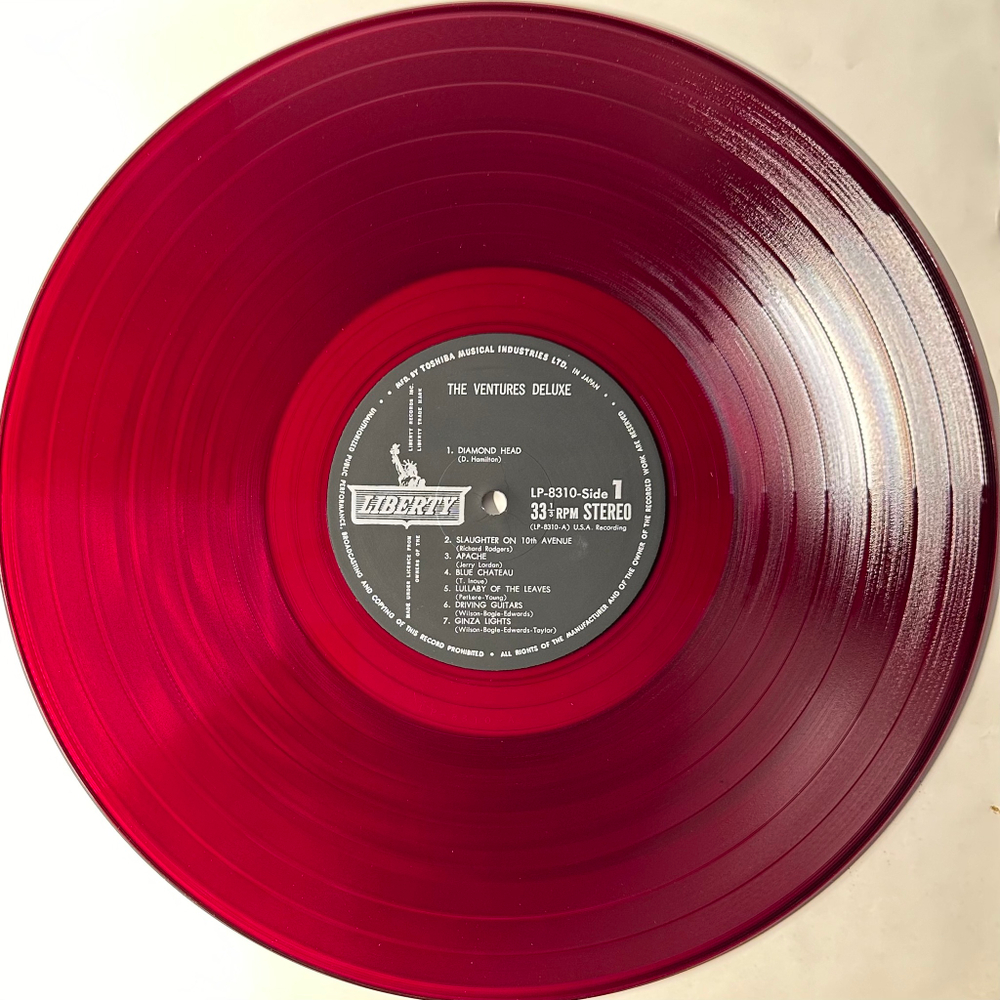The Ventures ‎– Deluxe (Япония 1968г.) Red