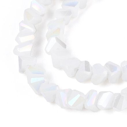 Нить бусин для украшений 4мм (ювелирное стекло)