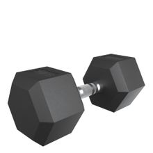 Гантель гексагональная UNIX Fit обрезиненная 20 кг, 2 шт.