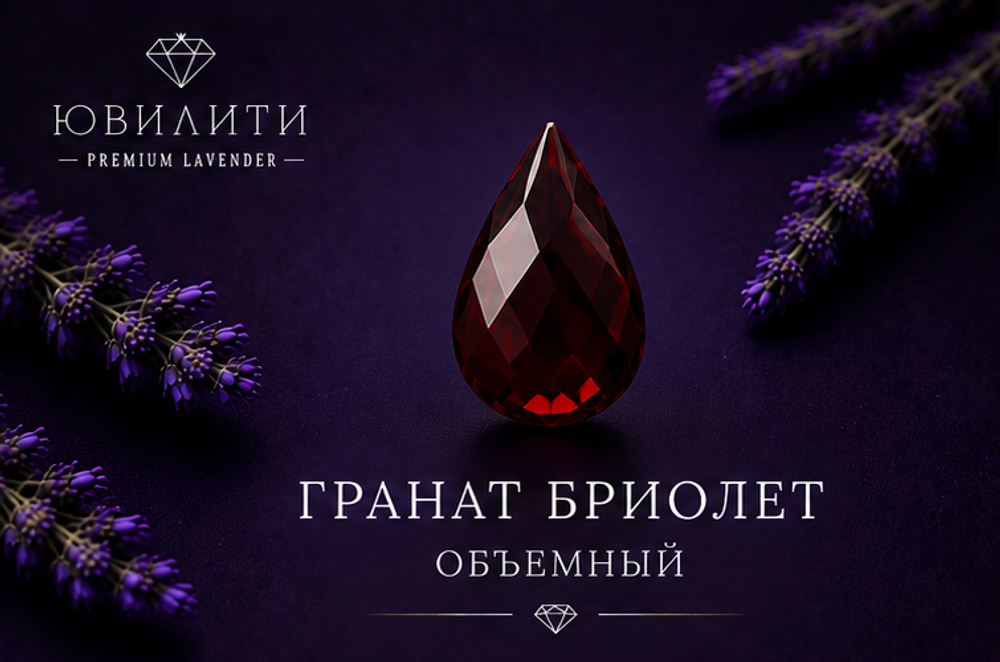 Гранат Бриолет Обьемный