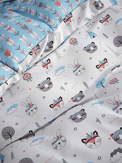 Пододеяльник бязь Сказка "Индейцы/Индейцы (компаньон)" 1,5-спальный на молнии 145x205 см