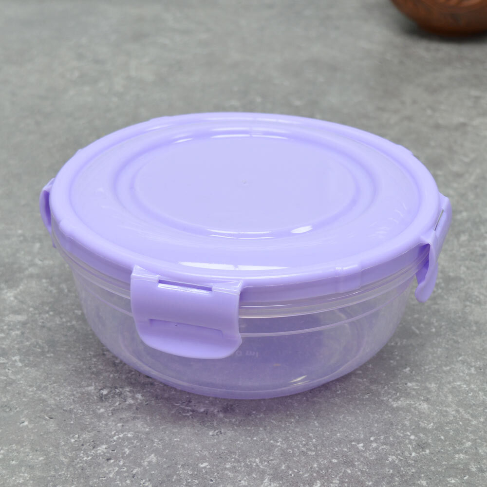 Контейнер для продуктов 0,8л герметичный круглый