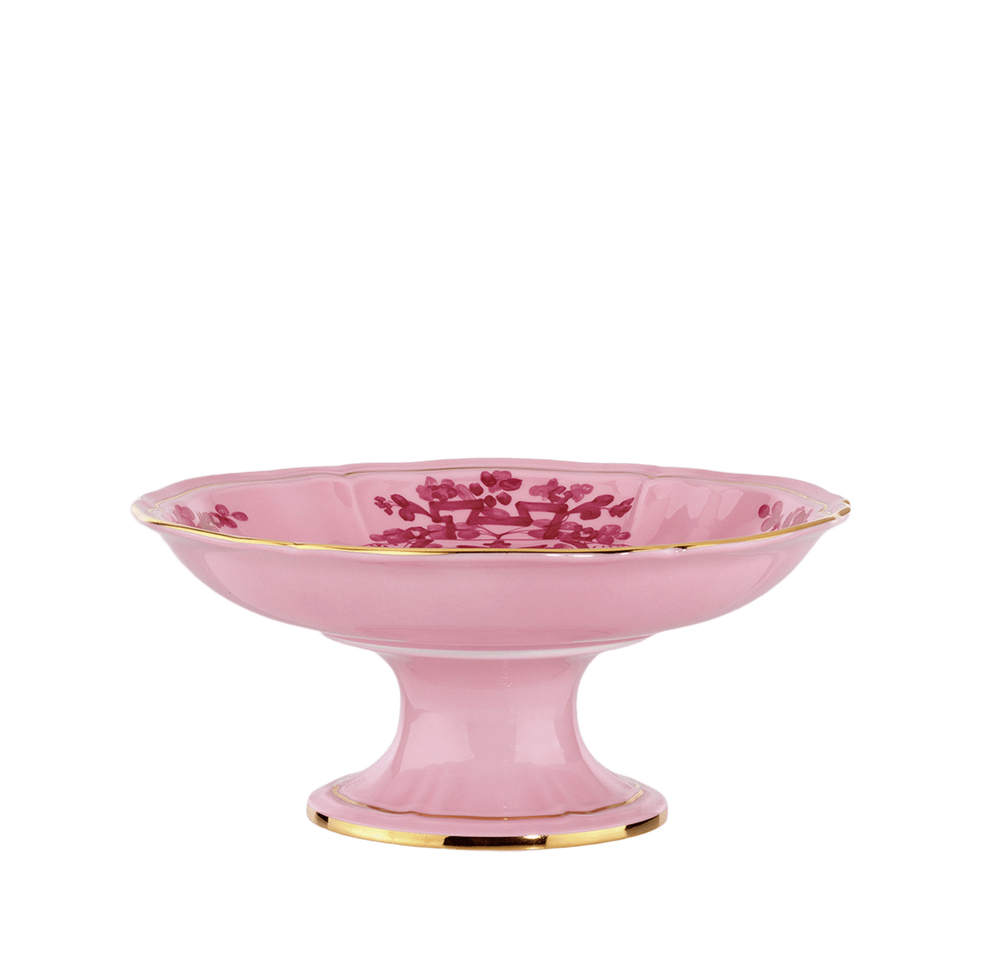 Фруктовница на ножке Richard Ginori Oriente Italiano Malachite (22 см)