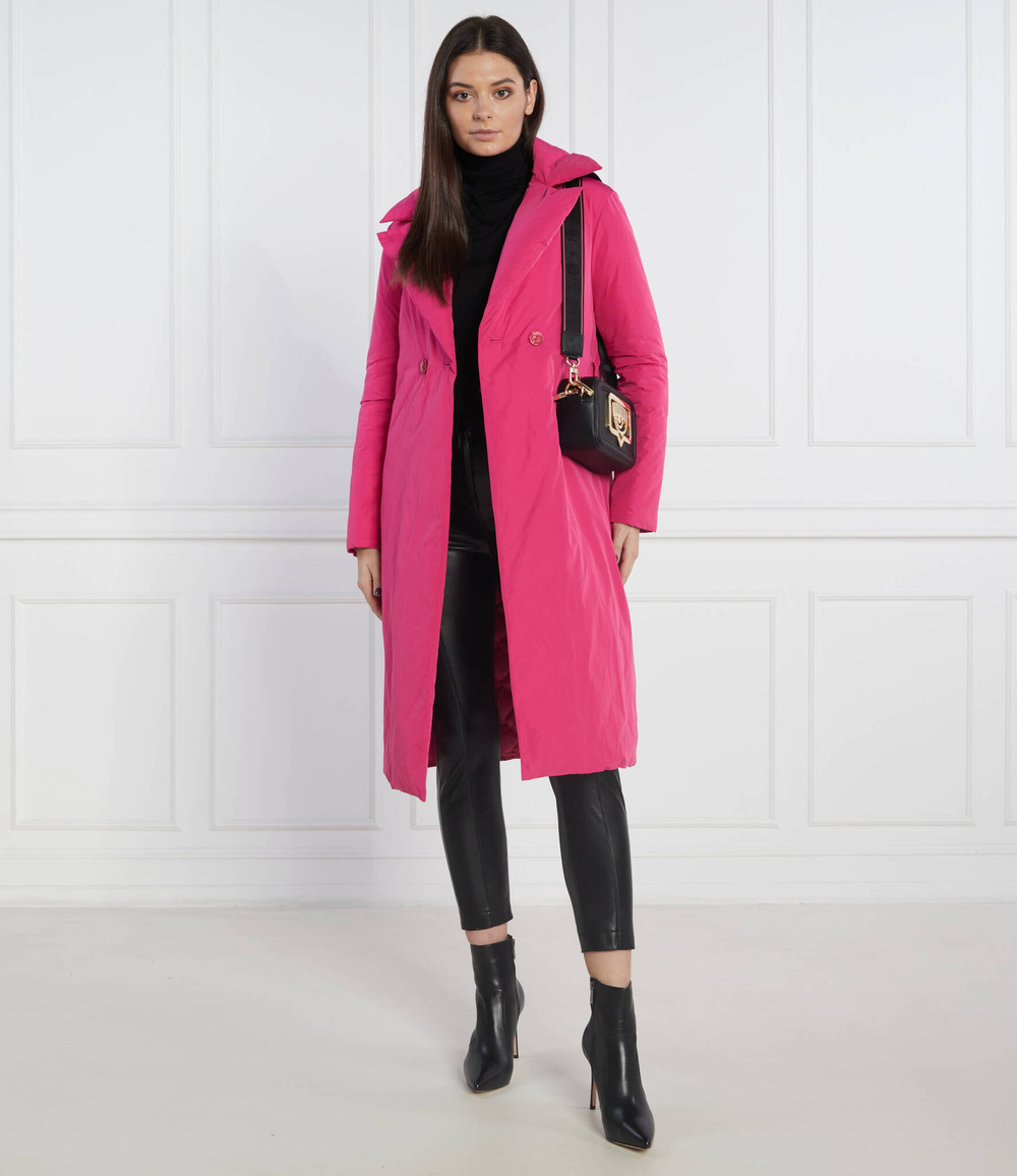 пуховое пальто Patrizia Pepe - розовый(2O0045 A150)