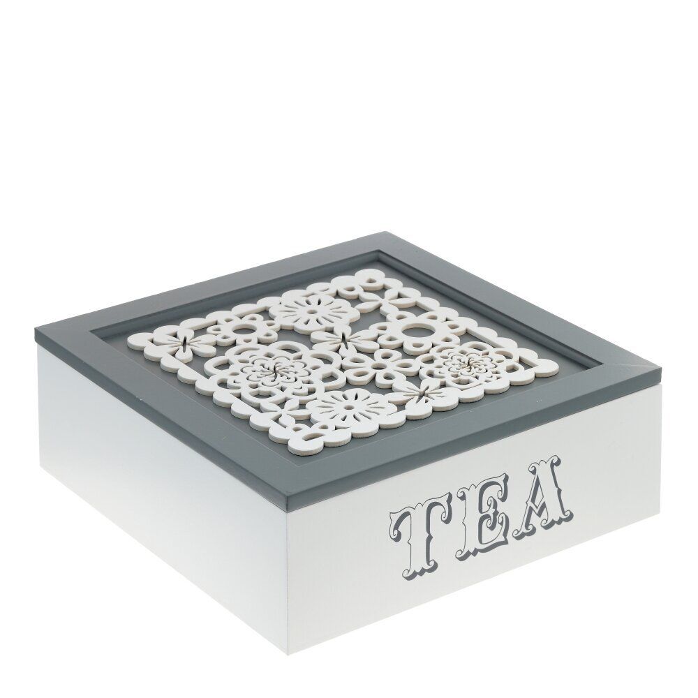 GAEM Шкатулка для чайных пакетиков, L24 W24 H8 см