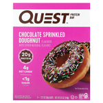 Quest Nutrition, Протеиновый батончик, пончик в шоколаде, 4 батончика по 60 г (2,12 унции)
