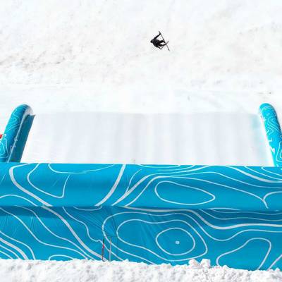 Надувная подушка «PAB Progress» для фристайла и экстрим-прыжков, 8,5×4×2,5 м