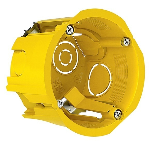 Коробка установочная d 65 глубина 45 мм подрозетник для гипсокартона [уп. 210шт] Systeme Electric IMT35150