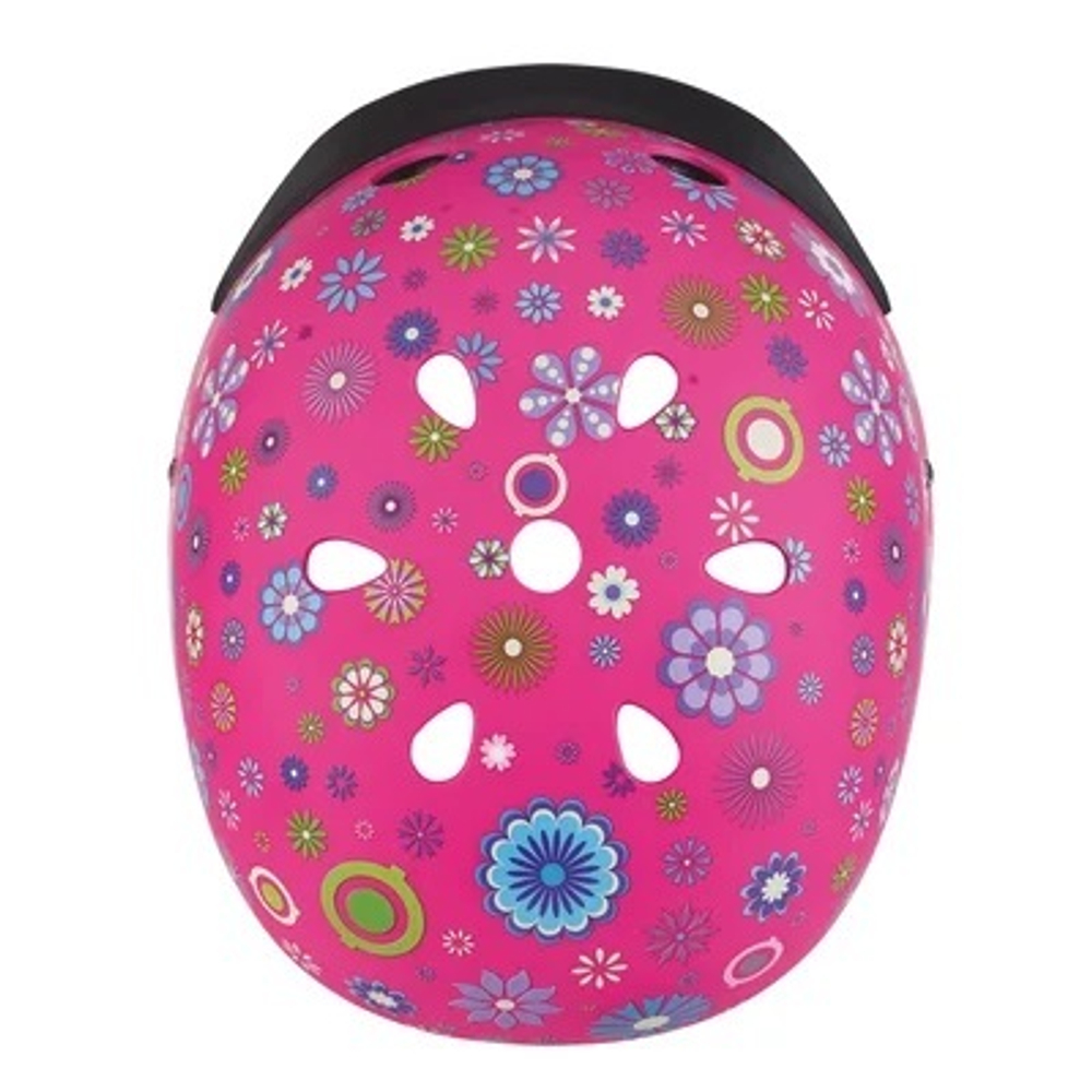 Шлем детский Globber Elite Lights XS/S (48-53CM) розовый