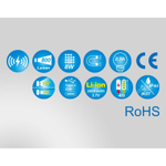 KING TONY (9TA44W) Фонарь светодиодный, 1+3 элемента, Li-Ion, 800 люмен