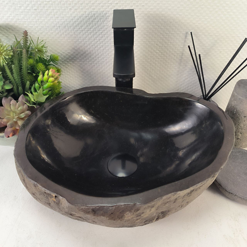 Раковина из речного камня RS-65266 41*31*14 0855