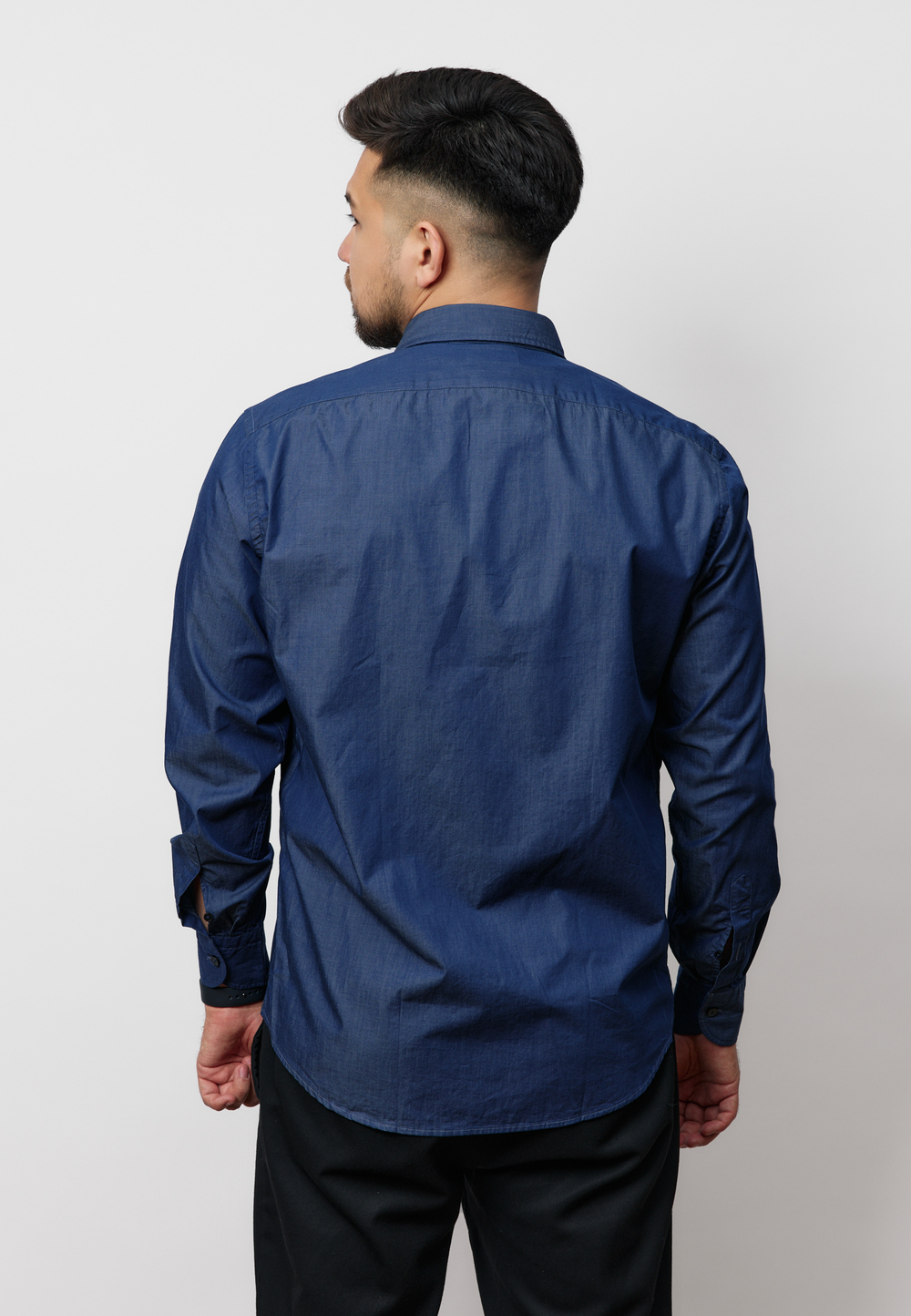 Рубашка мужская DENIM BLUE