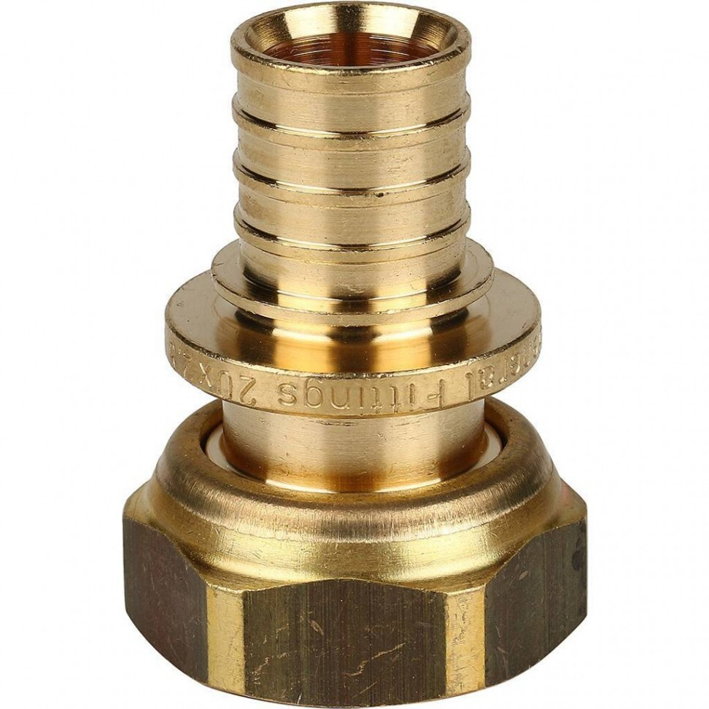 Переходник Stout с накидной гайкой (евроконус) 20xG 3/4"