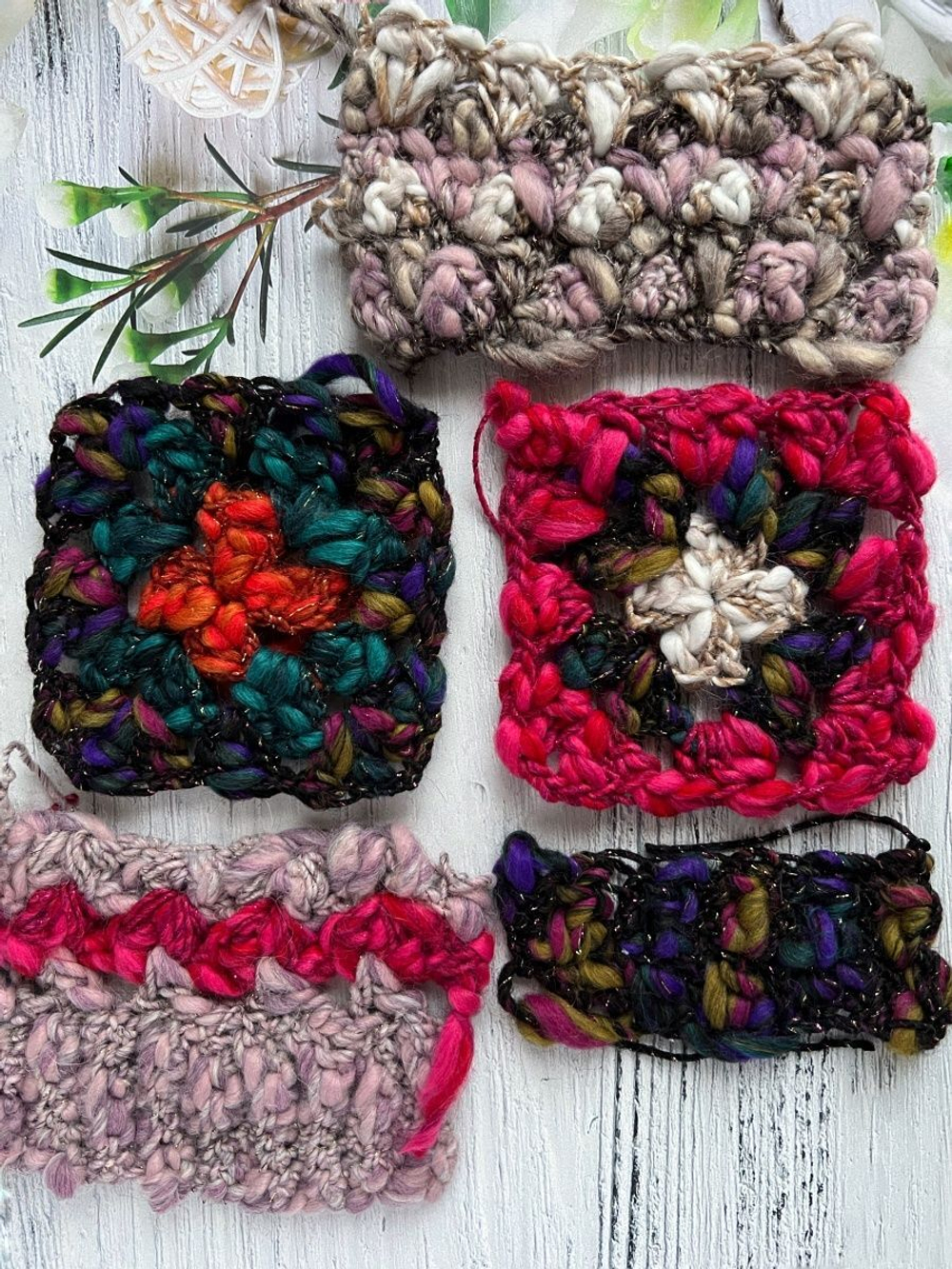 Трикотажная пряжа для вязания MORELINO толстая шишибрики