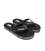 Вьетнамки KOSTA MNS Maison Border Thong Karl Lagerfeld - черный(KL71008S)