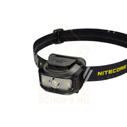 Фонарь налобный Nitecore NU35, Black