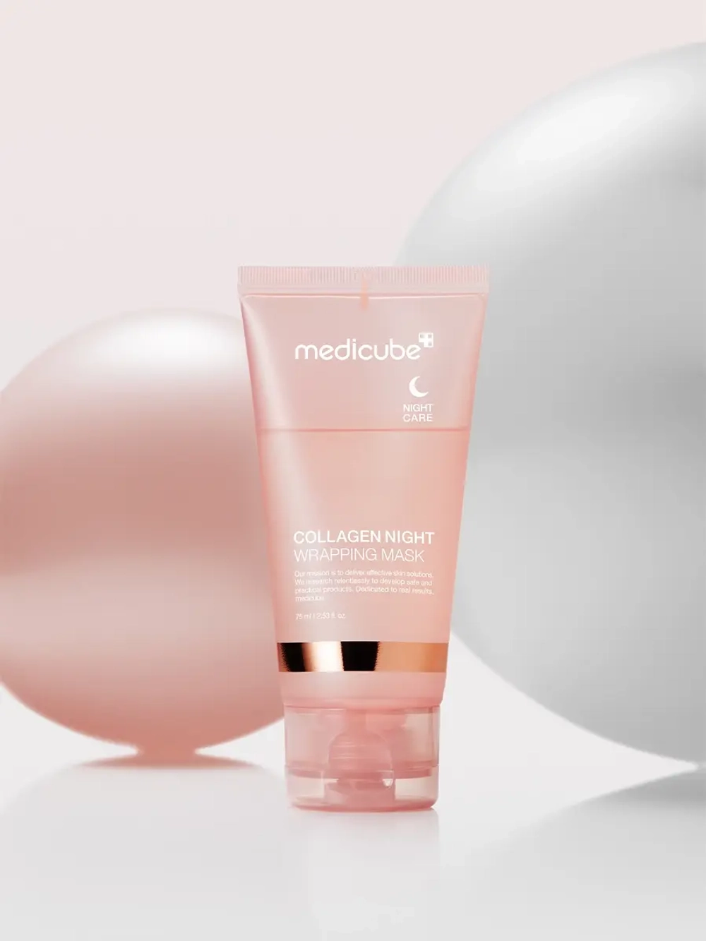 Medicube Ночная коллагеновая маска-пленка для лифтинг-эффекта и сияния кожи Collagen Night Wrapping Mask 75 мл