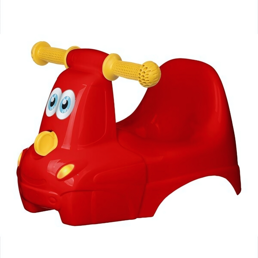 Горшок детский в форме игрушки "Машинка" "Lapsi" 420х285х265мм (красный)