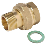 Американка прямая латун ПОД ПРОКЛ 1"1/2 Г/Ш ViEiR (24/2шт)