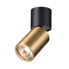 4280/1C HIGHTECH ODL22 000 черный с античной бронзой Потолочный светильник IP20 GU10 50W DUETTA