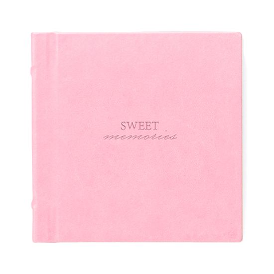 30х30 фотокнига с обложкой из эко-кожи "Babydoll"