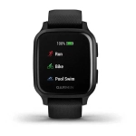 Смарт-часы Garmin Venu Sq Music Edition черный с серым алюминиевым безелем 010-02426-10
