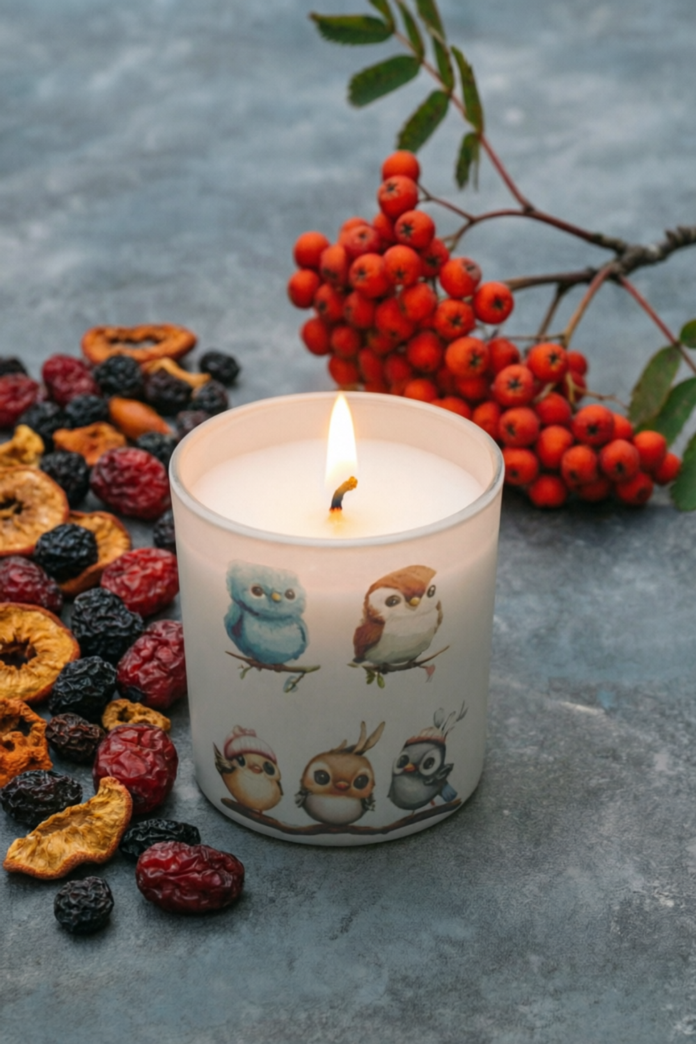 Трансфер переводной - декаль для свечей и гипса детская акварель 007