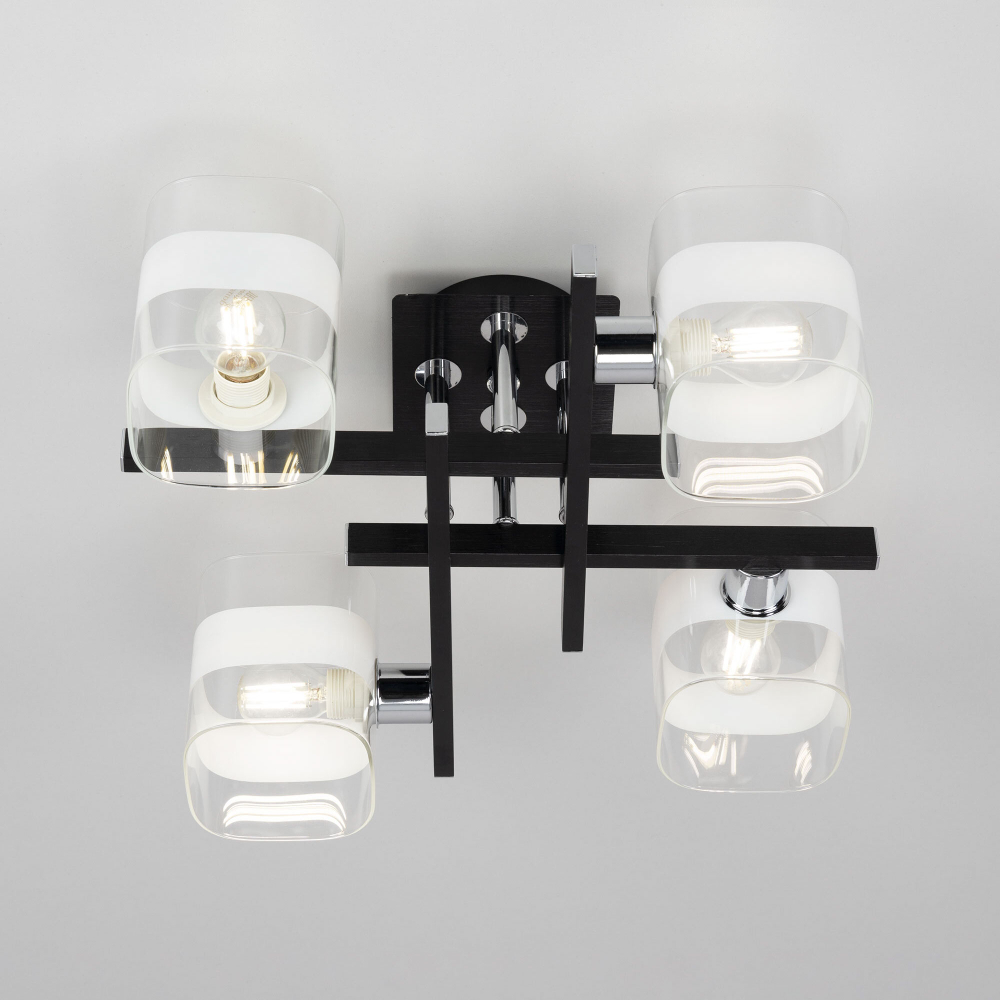 Citilux Вирта CL139242 Люстра потолочная Чёрная