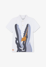 Lacoste WATERCOLOR - Футболка-поло - Белый